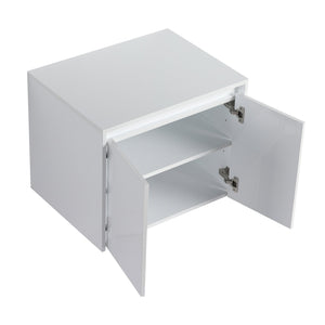 English Elm 48" Bathroom Vanity With Resin Sink, Soft-Close Doors & Wall Cabinet - Modern Floating Design! W999S00421