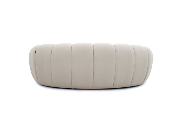 VIG Furniture Divani Casa Yolonda - Modern Curved Beige Fabric Sofa Set VGEV2126C-SET-C-01
