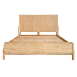 VIG Furniture Modrest Mikala - Modern Natural Oak Bed VGWDMIL-BED