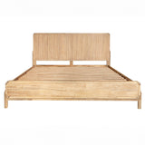 VIG Furniture Modrest Mikala - Modern Natural Oak Bed VGWDMIL-BED