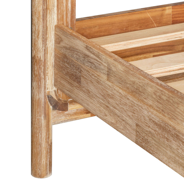 VIG Furniture Modrest Mikala - Modern Natural Oak Bed VGWDMIL-BED