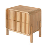 VIG Furniture Modrest Mikala - Modern Natural Oak Nightstand VGWDMIL-BST02