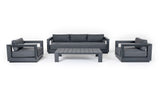 VIG Furniture Renava Vista - Modern Outdoor Grey Sofa Set VGGEP-CP1977-SET