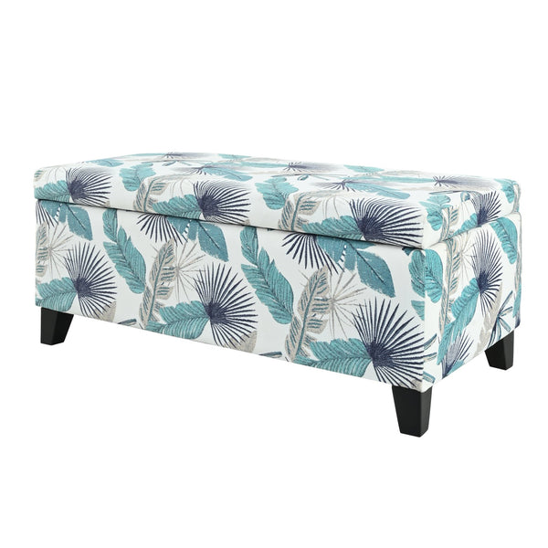 English Elm Christopher Knight Home® - Storage Ottoman - Floral Upholstered Design For Stylish Seating & Hidden Storage Solution At Home N769P236407S