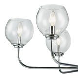 Emory 35'' Wide 6-Light Chandelier - Polished Chrome 81364/6 Elk Lighting