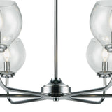 Emory 35'' Wide 6-Light Chandelier - Polished Chrome 81364/6 Elk Lighting