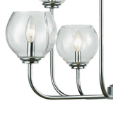 Emory 30'' Wide 8-Light Chandelier - Polished Chrome 81365/4+4 Elk Lighting