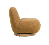 VIG Furniture Modrest Renee - Modern Mustard Fabric Swivel Accent Chair VGKK-KF.A1157-MUST