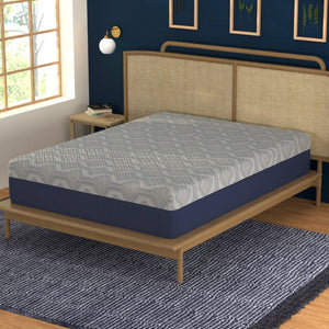 English Elm Symbol Isotonic 14" Hybrid Mattress - Cal King, Cooling Foam & Coil Support For Restful Sleep! B2707P329365-GIGA