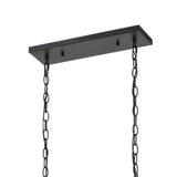 Barrow 36'' Wide 6-Light Linear Chandelier - Matte Black 81417/6 Elk Lighting