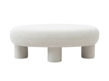 VIG Furniture Modrest Gaynes - Modern Off-White Fabric Bench VGMF-A609-OFFWHT