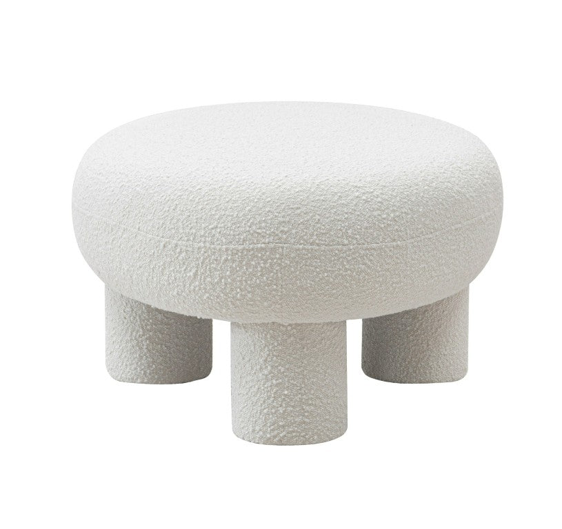 VIG Furniture Gaynes Off-White Modern Upholstered Bench — 46" X 28" X 17" Foam Cushion, Solid Pine Frame, Ready-To-Use VGMF-A609-OFFWHT