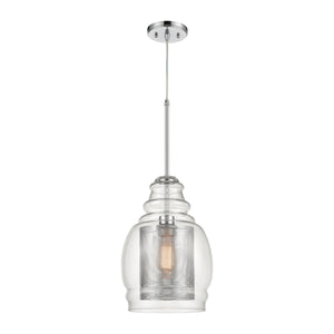 Herndon 11'' Wide 1-Light Pendant - Polished Chrome 81425/1 Elk Lighting