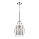 Herndon 11'' Wide 1-Light Pendant - Polished Chrome 81425/1 Elk Lighting