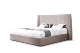 VIG Furniture Modrest Roma - Modern Taupe Microfiber Upholstered Bed VGVCBD2305-TPE