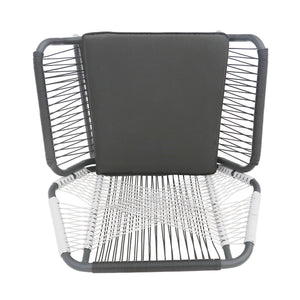 English Elm Christopher Knight Home® - MILAN Club Chair Set for Outdoors, Gray PE Rattan & Steel Frame, Water-Resistant Cushions, Modern Elegance 62331.00CGRY