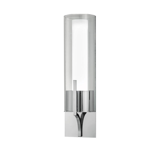 Slope 15'' High Integrated LED Sconce - Chrome 8144-CH-CL Norwell