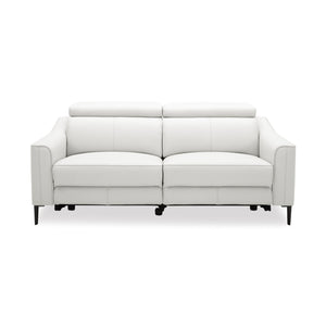 VIG Furniture Divani Casa Eden - Modern White Leather Sofa With 2 Recliners VGKV-KM.5012-SOFA-WHT