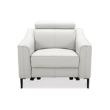 VIG Furniture Divani Casa Eden - Modern White Leather Recliner Chair VGKV-KM.5012-CHR-WHT