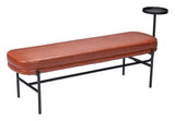 Ploce Bench Brown 110180 Zuo Modern