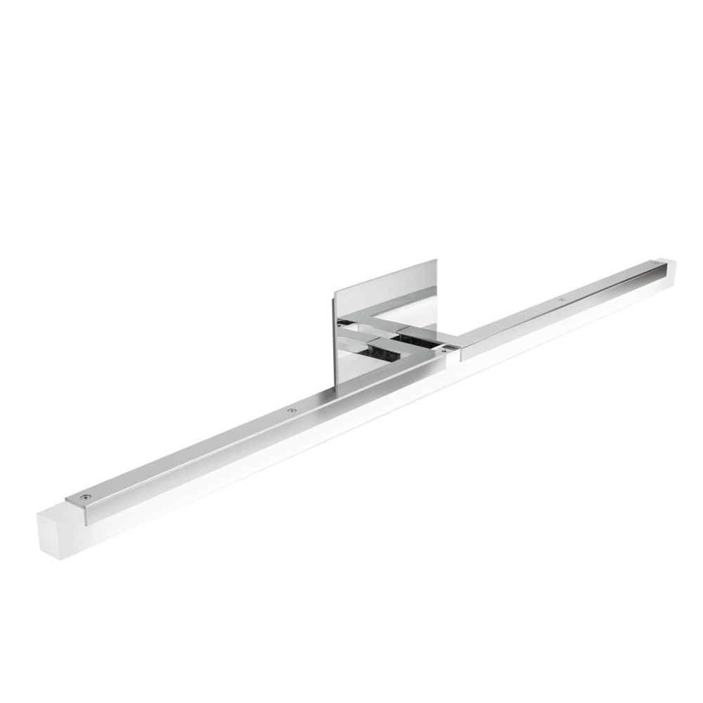 Double L Sconce 26'' Wide Integrated LED Vanity Light - Brushed Nickel 8146-BN-FA Norwell