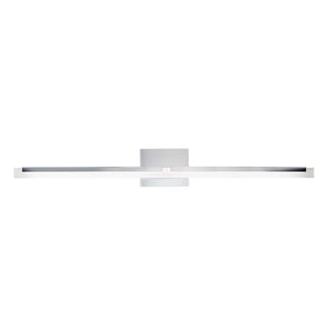 Double L Sconce Linear 36'' Wide Integrated LED Vanity Light - Chrome 8147-CH-FA Norwell