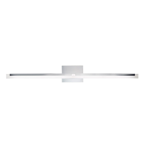 Double L Sconce Linear 36'' Wide Integrated LED Vanity Light - Chrome 8147-CH-FA Norwell