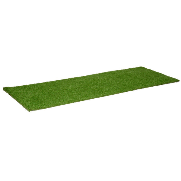 English Elm Outsunny 10' X 3' Artificial Turf - Lush Green Look, Uv-Protected, Drainage Holes & Soft Comfort! W2225P217961-GIGA