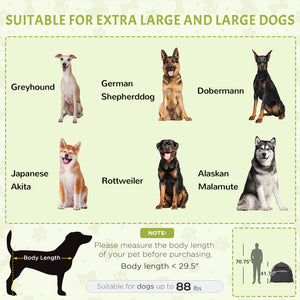 English Elm Dog Pop-up Shade Tent with Oxford Fabric Ventilation Windows and Ground Pegs Carry Bag T3971P407049