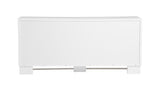 VIG Furniture Modrest Cartier - Modern White + Stainless Steel Dresser VGVC-J-A002-D-WHT