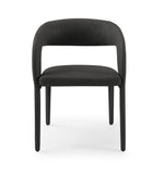 VIG Furniture Modrest Faerron - Modern Black Leatherette Dining Chair VGEUMC-7182CH-BLK