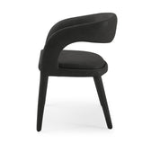 VIG Furniture Modrest Faerron - Modern Black Leatherette Dining Chair VGEUMC-7182CH-BLK