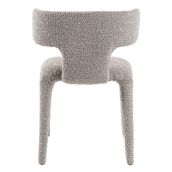 VIG Furniture Saehee Upholstered Velvet-Style Seat With Foam Support, Iron Frame, No Assembly, Plush Comfort Light Grey Dining Chair VGEUMC-7512CH-CODA-120