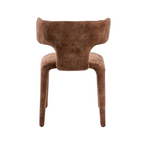VIG Furniture Modrest Saehee - Modern Camel Velvet Fabric Dining Chair VGEUMC-7512CH-DECENT-004