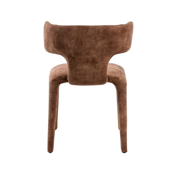 VIG Furniture Modrest Saehee - Modern Camel Velvet Fabric Dining Chair VGEUMC-7512CH-DECENT-004