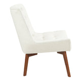 OSP Home Furnishings Shelly Tufted Chair Linen