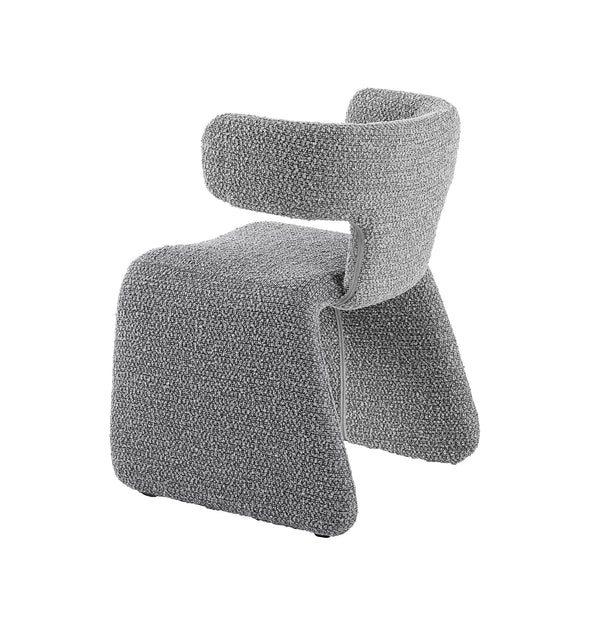 VIG Furniture Modrest Bergman - Modern Light Grey Fabric Dining Chair VGEUMC-7513CH-CODA-178