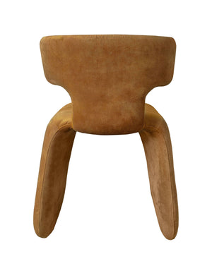 VIG Furniture Modrest Bergman - Modern Camel Velvet Dining Chair VGEUMC-7513CH-DECENT-004