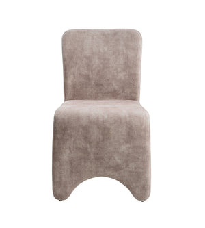 VIG Furniture Modrest Ditka - Modern Beige Velvet Dining Chair (Set of 2) VGEUMC-7510CH-DECENT-021