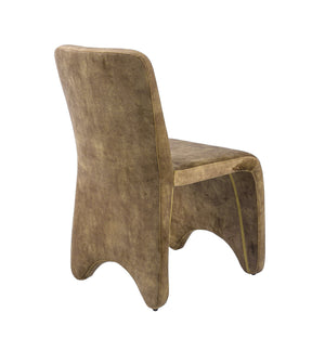 VIG Furniture Modrest Ditka - Modern Camel Velvet Dining Chair (Set of 2) VGEUMC-7510CH-DECENT-004