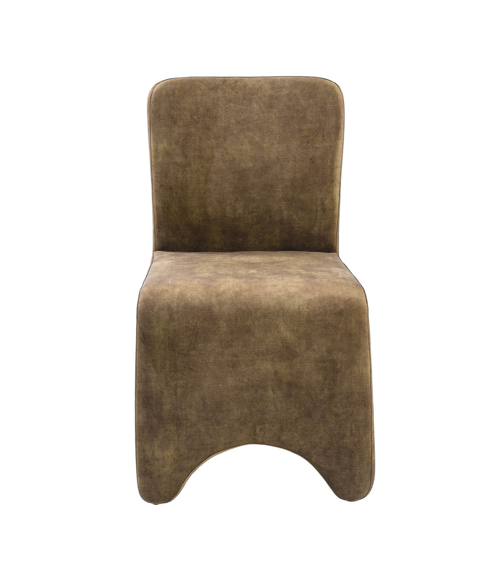 VIG Furniture Modrest Ditka - Modern Camel Velvet Dining Chair (Set of 2) VGEUMC-7510CH-DECENT-004