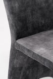 VIG Furniture Modrest Ditka - Modern Grey Velvet Dining Chair (Set of 2) VGEUMC-7510CH-DECENT-032