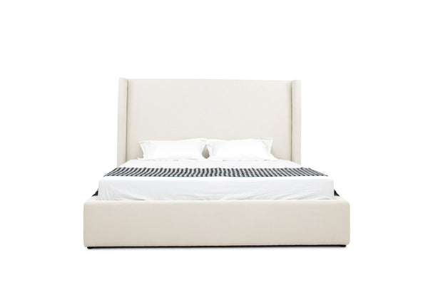 VIG Furniture Modrest Byrne - Modern Off White Fabric Bed VGEVVG713-C-00
