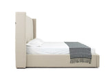 VIG Furniture Modrest Byrne - Modern Beige Fabric Bed VGEVVG713-C-01