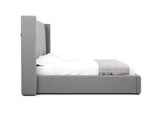 VIG Furniture Modrest Byrne - Modern Grey Fabric Bed VGEVVG713-C-07