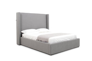 VIG Furniture Modrest Byrne - Modern Grey Fabric Bed VGEVVG713-C-07
