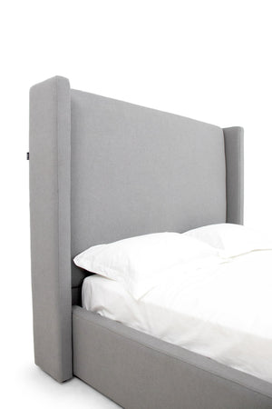 VIG Furniture Modrest Byrne - Modern Grey Fabric Bed VGEVVG713-C-07