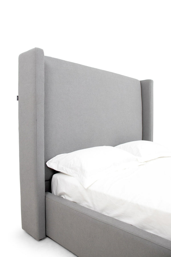 VIG Furniture Modrest Byrne - Modern Grey Fabric Bed VGEVVG713-C-07