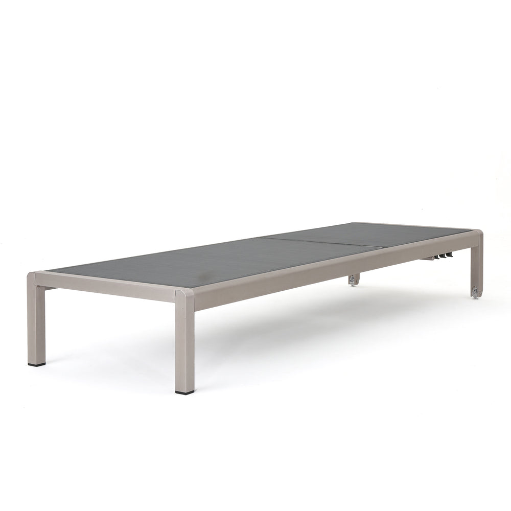 English Elm Christopher Knight Home® - Cape Coral Kd Chaise Lounge Set - Lightweight, Adjustable, Rust-Resistant For Ultimate Outdoor Relaxation 59993.00MSHMP2