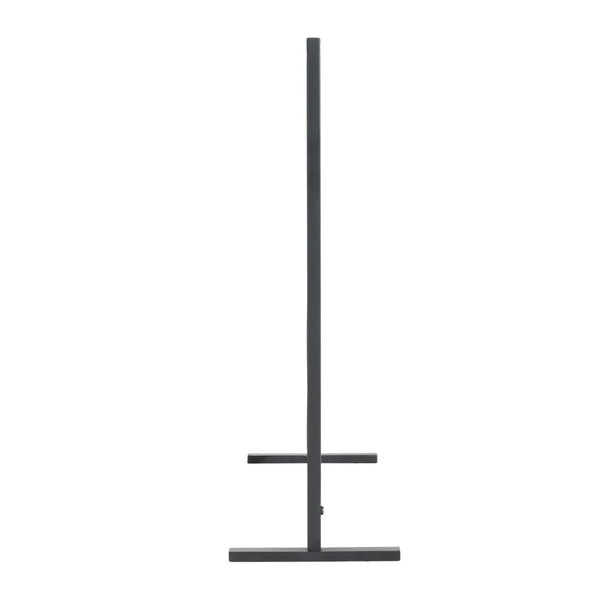 English Elm Regina Single Panel Iron Fireplace Screen Fine Mesh Hearth Guard in Matte Black N775P386918B